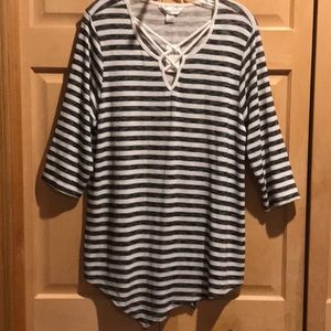New Christopher & Banks tunic top